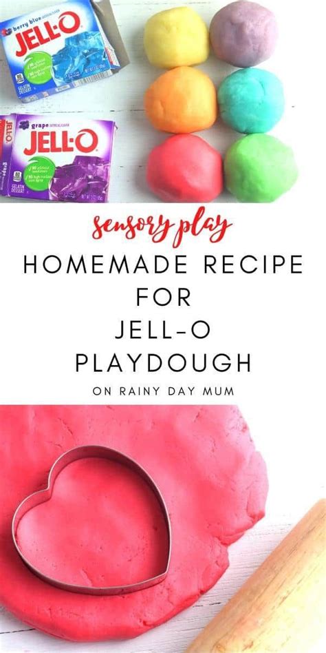 How to Make Jell-o Playdough | Kita