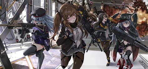 Girls Frontline Ar Team Wallpaper