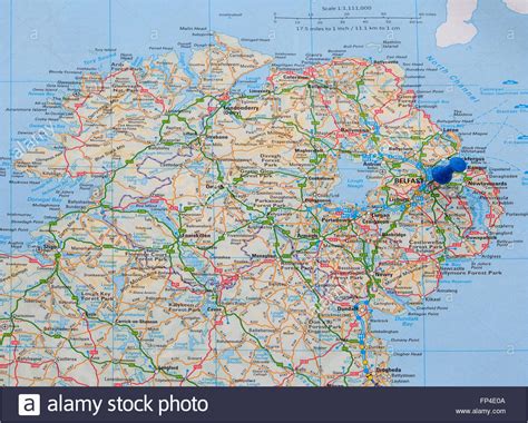 County Antrim Ireland Map – secretmuseum