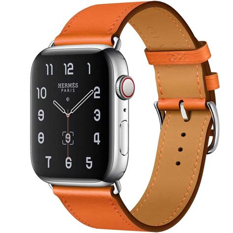 Hermès Series 5 Apple Watch Orange Single Tour 44 mm - The Lux Group