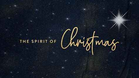 The Spirit of Christmas, Part 2 - The Spirit of Christmas Proclaimed - Good Shepherd Community ...