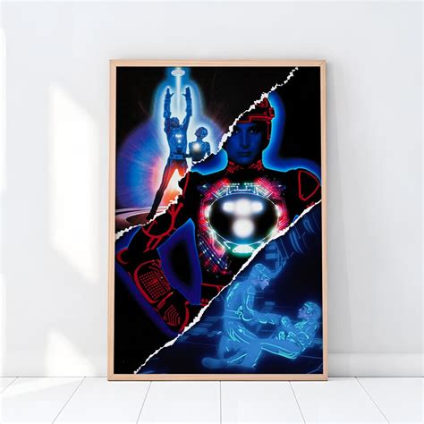 Tron Poster Personalise Film Poster Classic Movie Posters - Etsy