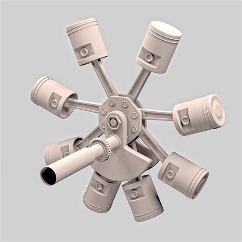 Animated Radial Engine | Radial engine, Mechanical design, Mechanical ...