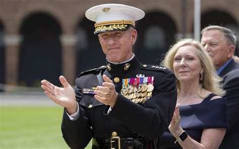 Marine Commandant Gen. Eric Smith returns to full duty after heart ...