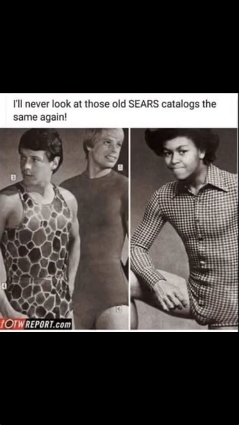 Michael Lavaughn Robinson AKA Michelle Obama on Sears Catalog in the late 70s or early 80s