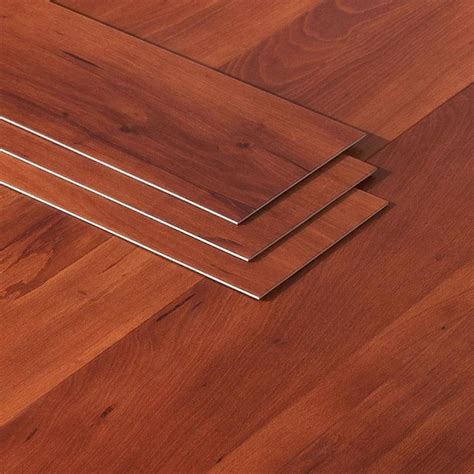 Artmore Tile Loseta Wood Look American Cherry 6-in x 48-in Waterproof Luxury Vinyl Plank ...