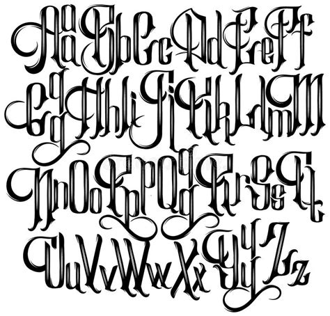 Gothic Font Stock Illustrations – 13,878 Gothic Font Stock ...