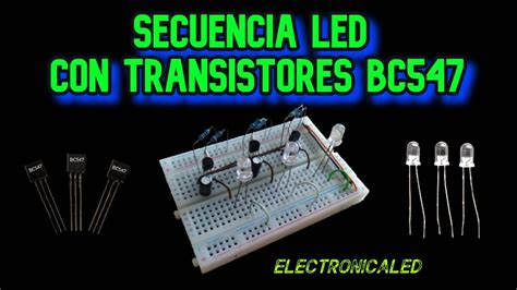 Transistor Diagrama Con Led