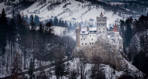 Bran Castle in winter - Romania Photo Tours