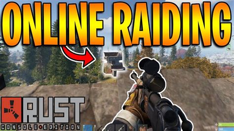 Rocket Raiding PvP Gameplay - Rust Console Edition - YouTube