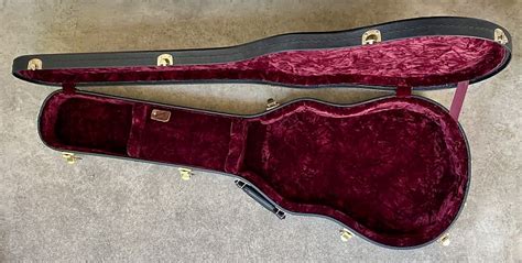 Gibson Les Paul Custom Shop Black Hard Shell GUITAR Case | Reverb