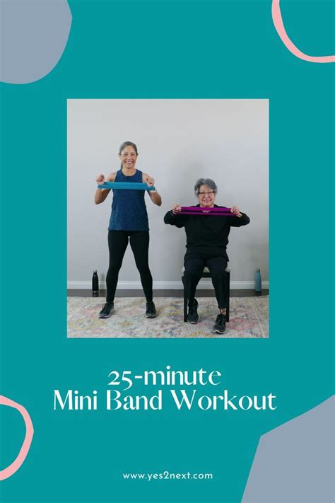 25 Minute Mini Band Workout | yes2next | Band workout, Workout, Fitness ...