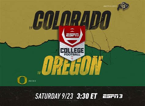 Stream Colorado vs. Oregon Live on Sling