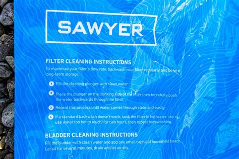 Review: Sawyer Products 1-Gallon Gravity Filtration System - Back o' Beyond