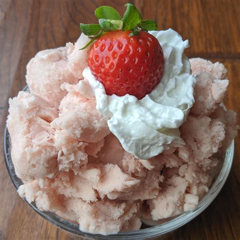 Simple Strawberry High Protein Ice Cream Recipe - Health Beet