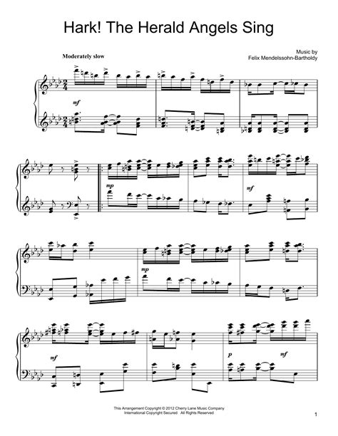 Hark! The Herald Angels Sing | Sheet Music Direct