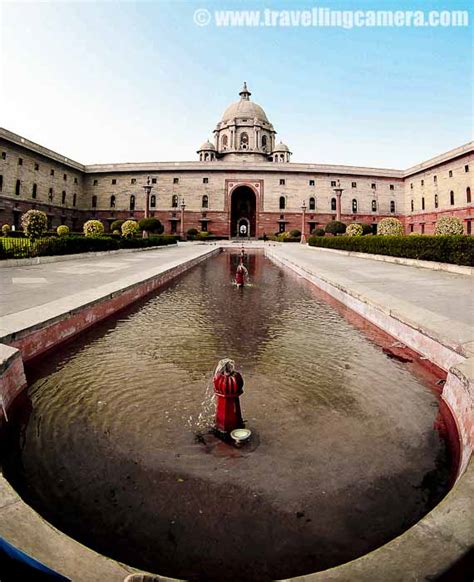 Wonderful Architecture of Indian President's House @ Delhi