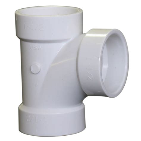 U4811 11/2 HXHXH SANITARY TEE PVC: Industrial Pipe Fittings: Amazon.com: Industrial & Scientific