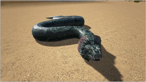 Ark Titanoboa (Abilities, Taming, Food, Saddle, Breeding, Drops ...