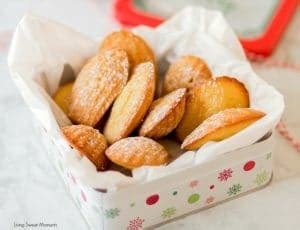 Classic Lemon Madeleines Cookies - Living Sweet Moments