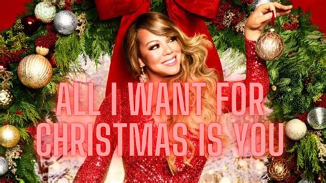 All I Want for Christmas is You with lyrics | Lyric Video | Christmas ...