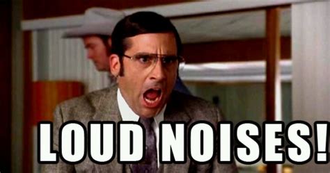 I don't know what we're yelling about! Loud noises! -Anchorman | Writing humor, School humor ...