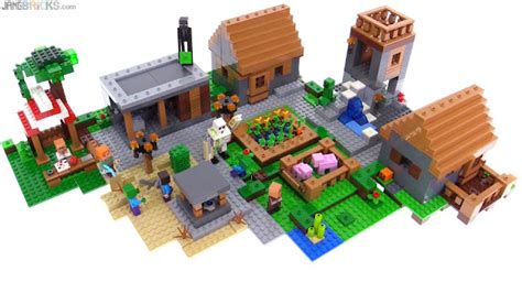 LEGO Minecraft The Village set review! 21128