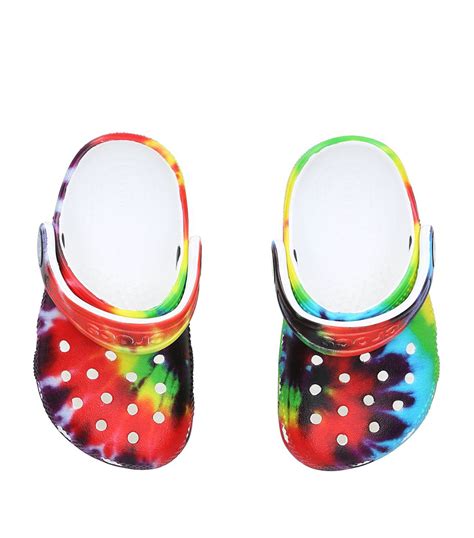 Crocs Kids multi Tie-dye Clogs | Harrods UK