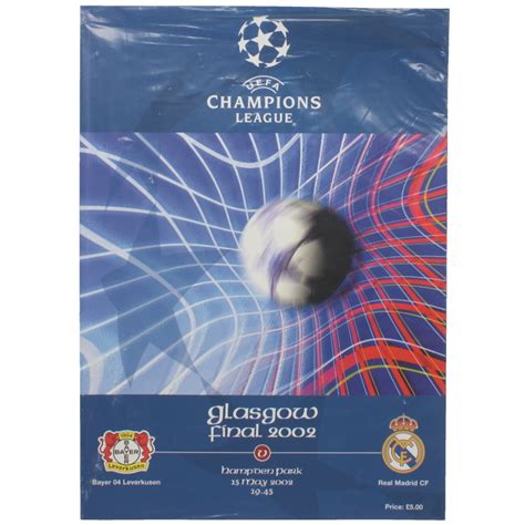 2002 Champions League Final Bayer Leverkusen vs Real madrid sealed in ...