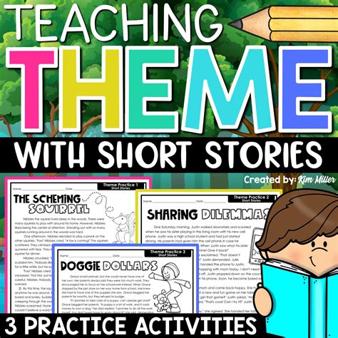 Identifying Theme Worksheets - Education is Lit - Worksheets Library