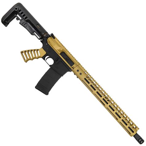 AR-15 5.56 "Golden Eye" Series 15" M-LOK Upper with Stock and Grip Upper Set | Veriforce Tactical