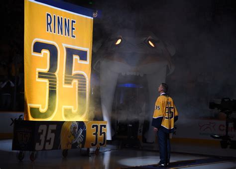 The best images from Pekka Rinne's jersey retirement ceremony