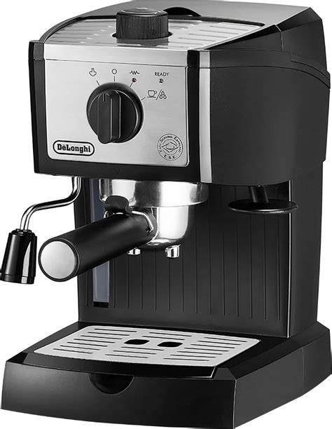 Customer Reviews: De'Longhi Espresso Machine with 15 bars of pressure and Milk Frother Black ...