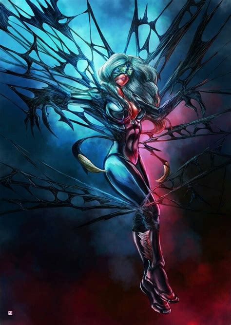 Marvel Women vs The Venom Symbiote | Black Cat •Eric Wiguna | Symbiote ...