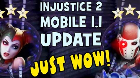 Injustice 2 Mobile UPDATE 1.1. Detailed Breakdown. THIS UPDATE IS AMAZING! - YouTube