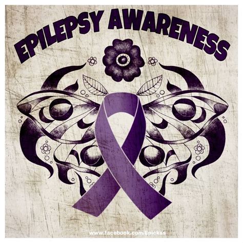 Epilepsy Awareness Ribbon I love the idea of this for a tattoo ...