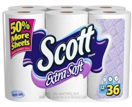 Toilet Paper Deal: Scott Toilet Paper Only 46¢ Per Mega Roll