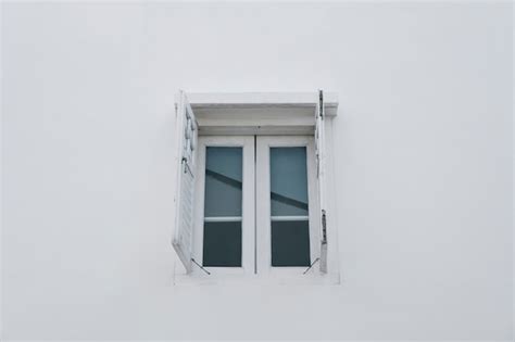 Free Photo | Window on white wall