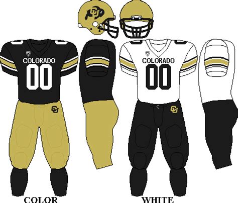 Colorado Buffaloes Football Uniforms: Past and Soon-to-Be Present - The ...