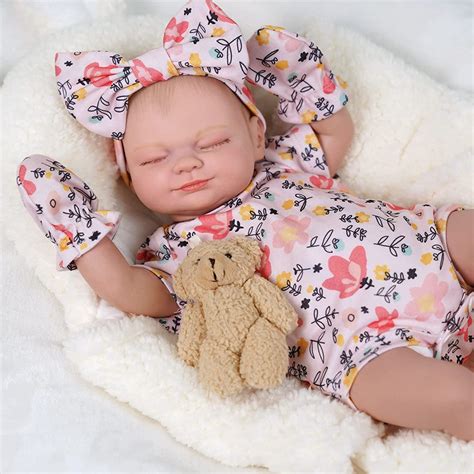 Reborn Baby Dolls 18 inch Realistic Newborn Baby Dolls Real Life Baby ...