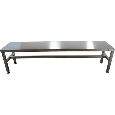 Stainless Steel Heavy Duty Gowning Bench - Gownrite Gowning Room Equipment