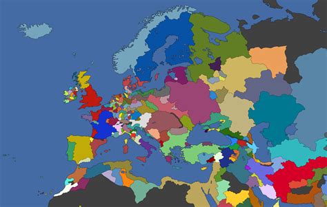 Updated Map Of Europe