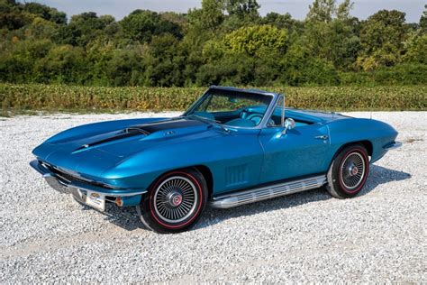 Marina Blue 1967 Chevrolet Corvette