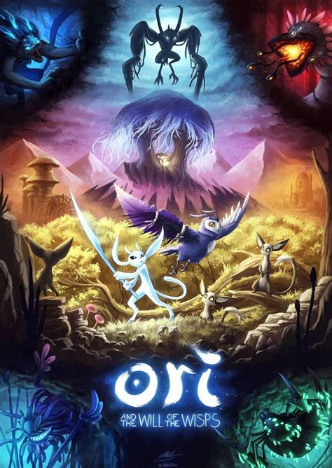 Ori and the Will of the Wisps by ShupaMikey on DeviantArt | Game concept art, Art, Game art