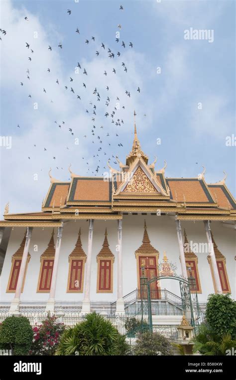 The Throne Hall, The Royal Palace, Phnom Penh, Cambodia, Indochina, Southeast Asia, Asia Stock ...