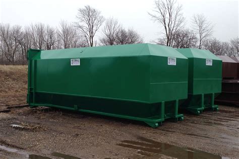 Heavy Duty Stationary Trash Compactor - Rotobale Compaction Solutions Inc.