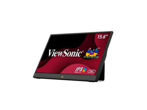 ViewSonic VA1655 - 15.6" Portable 1080p IPS Monitor w/ USB C & Mini-HDMI | Touchboards