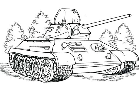 Army Tank Coloring Pages - Best Coloring Pages For Kids