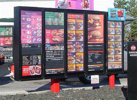 Remember when McDonald’s drive thru menus looked like this? : nostalgia