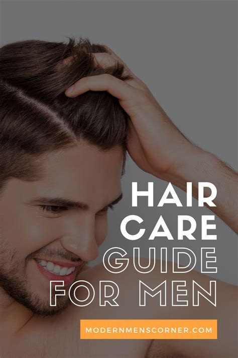 Hair Care Tips For Men - 5 Tips For Healthy Hair - Modern Men`s Corner ...